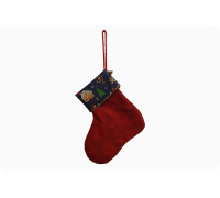 Nikolaussocke Weihnachtslandschaft