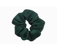 Scrunchie – dunkelgrüner Samt