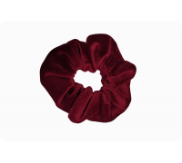 Scrunchie – weinroter Samt