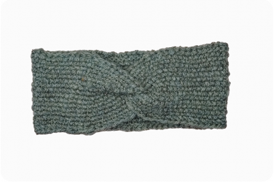 Stirnband Twist (braun)
